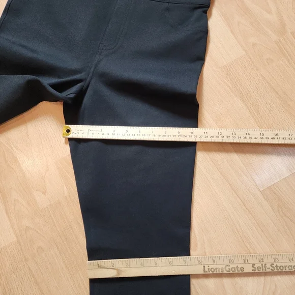 SPANX The Perfect Black Ponte Ankle Pant Pull-On Slimming Size XL 20202R